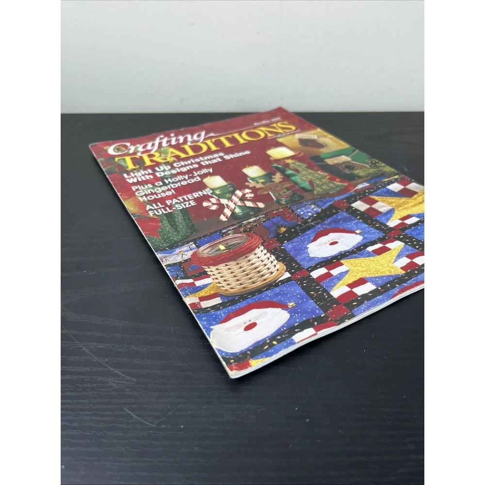 Crafting Traditions Nov Dec‎ 2000 Holiday Crafts Sewing Patterns Magazine